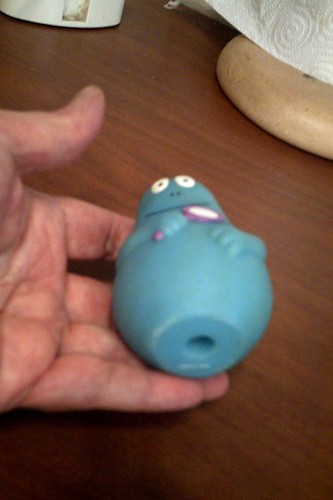 barbapapà in gomma rigida h cm 8 numerato,ma senza marchio leggi - Picture 3 of 4