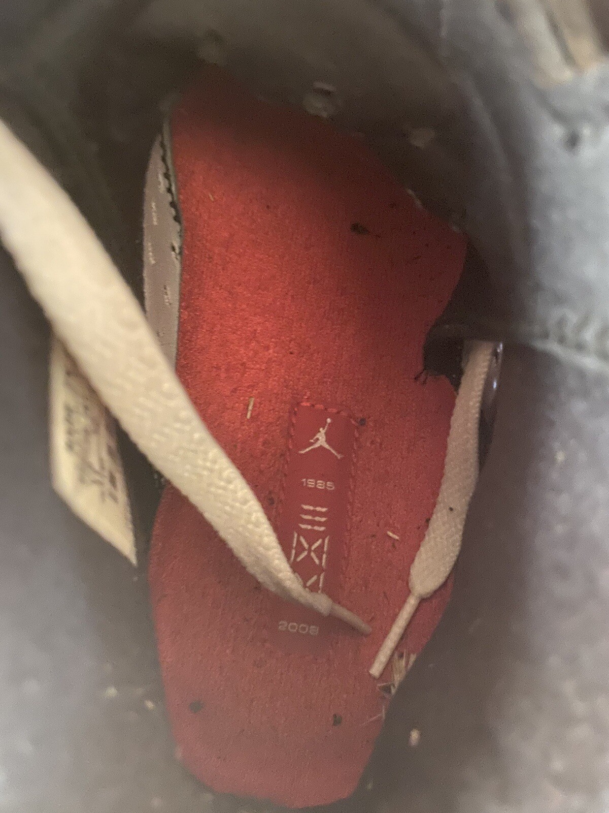 OFF WHITE X NIKE 2008 Nike Air jordan 6 VI CARMINE CDP PACK Og Red III X off White supreme 7 8 5