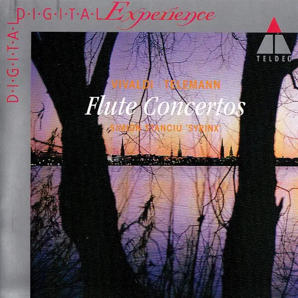 CD Antonio Vivaldi • Georg Philipp Telemann | Simion Stanciu Flute Concertos