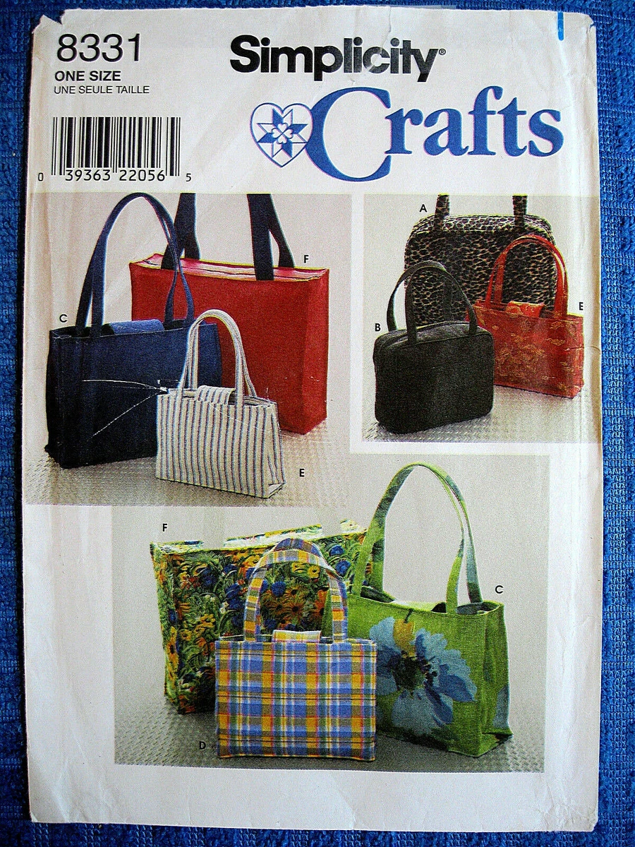 Simplicity handbag online patterns