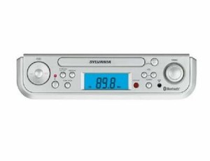 Sylvania Kitchen Under Cabinet Radio Cd Player Bluetooth For