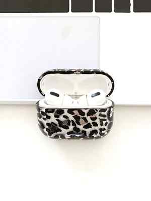 Tortoise Shell Leopard Print Case for Apple AirPods Pro Stylish