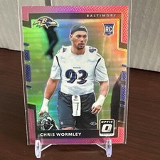 Chris Wormley 2017 Donruss Optic Pink Prizm Rookie Card  #143