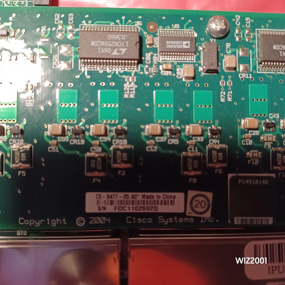 Cisco HWIC-D-9ESW 9 Port HighSpeed Network Module Interface Card HWICD9ESW - Image 4 of 4