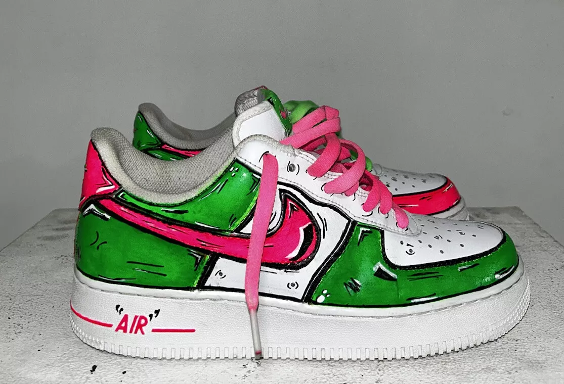 Custom Cartoon Air Force 1s eBay