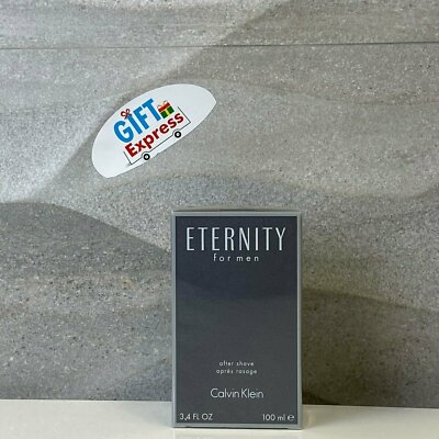 Eternity by Calvin Klein 3.4 oz After Shave Splash for Men Premium Fragrance