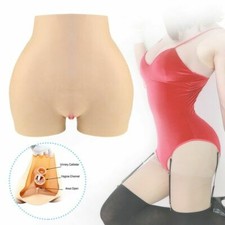 Silicone Shaping Fake Vagina Pants Thicken Hip Underwear For Crossdress privacy