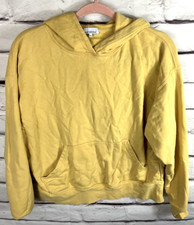 WeWoreWhat Womens Size XS Yellow Long Sleeve Hoodie
