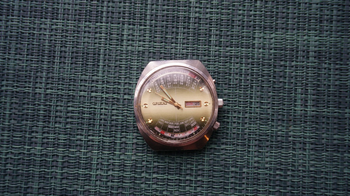 ORIENT COLLEGE PERPETUAL MULTI YEAR CALENDAR GREEN MEN Y469672-4A