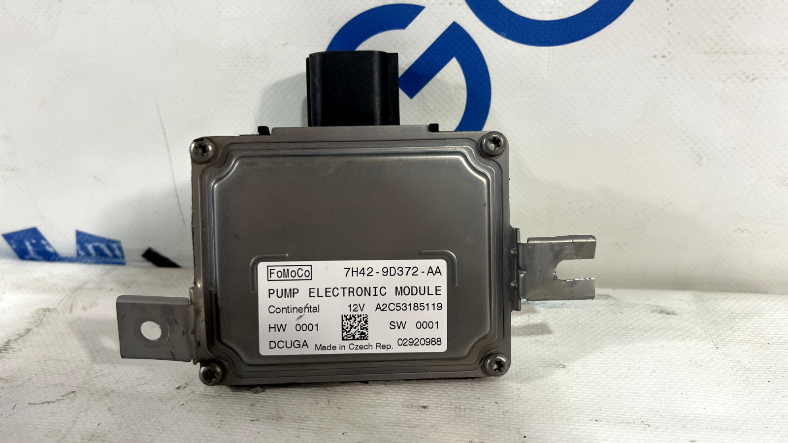 09 Aston Martin V8 Vantage Fuel Pump Control Module (7H42-9D372-AA) OEM