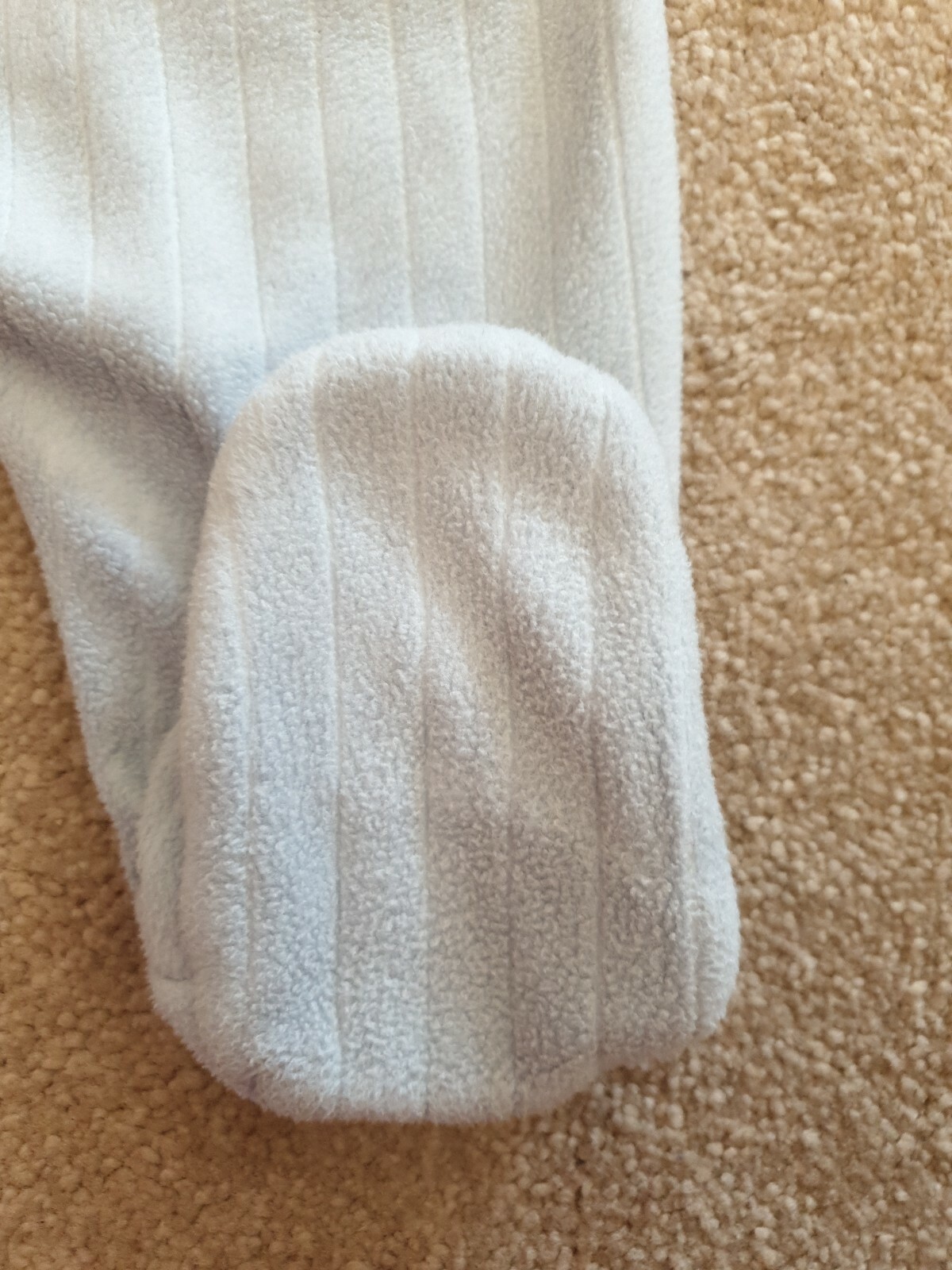 Peter Rabbit Baby Boy Fleece Sleepsuit *VGC*snuggly*nightwear*soft