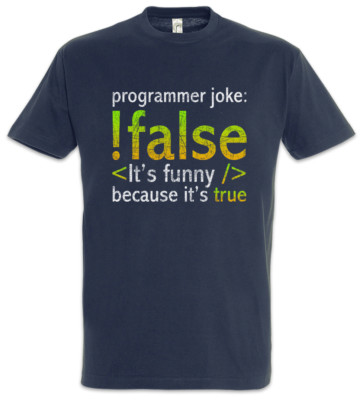 Programmer Joke T-Shirt Computer Science Scientist Fun Admin Nerd Geek Coder