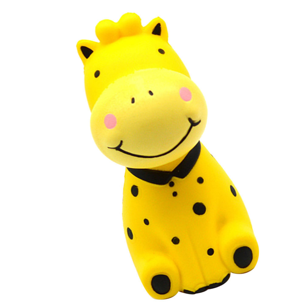 Giraffe Squeeze Toy PU Cartoon Bad Pool Spielzeug Gelb eBay