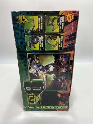 ゴジラ ELECTRIC BATTLE ACTION 8 Godzilla Electronic Battle Action 8 Heavy Hitter Toybiz New In
