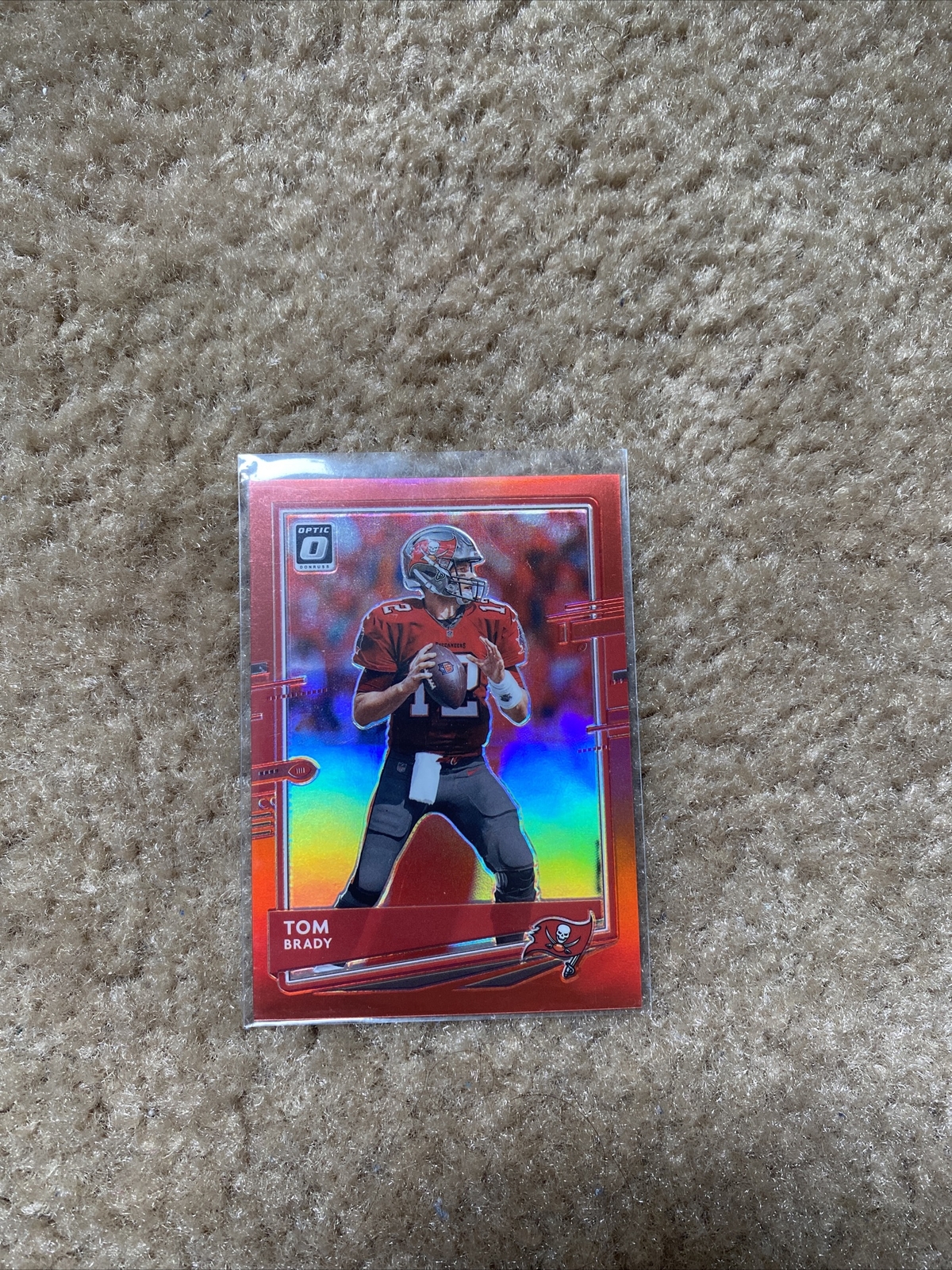 2020 optic tom brady red /99