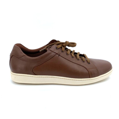Cole Haan Mens Shapley II Fashion Sneakers Brown Leather Lace Up