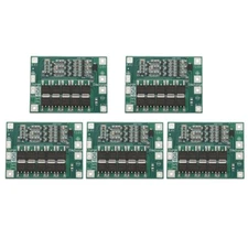 5PCS 3S 60A BMS Board 11.1V 12.6V 18650 Li-Ion Lithium Battery Schut3964-