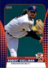 2016 Binghamton Mets Choice #8 Robert Gsellman Santa Monica California CA Card