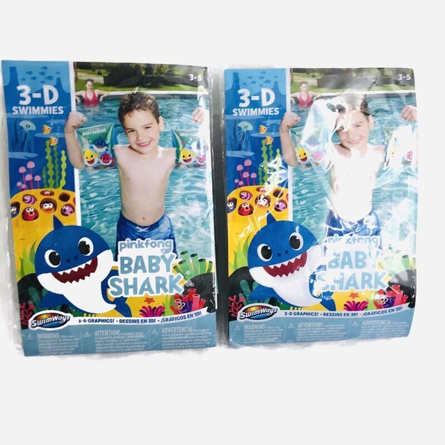 baby shark arm floaties