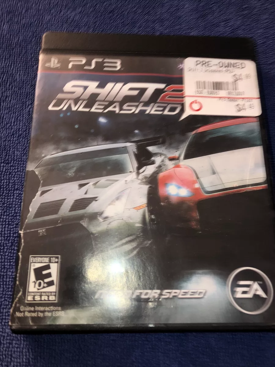 Jogo Shift Unleashed 2 - PS3