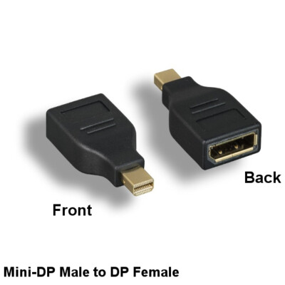 Kentek Mini DisplayPort 1.2 Male to DP Female Adapter Thunderbolt2 4K for PC MAC