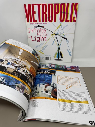 Lot of 18 Metropolis Magazines 2004 Urban Architecture Culture and Design - Picture 12 of 24