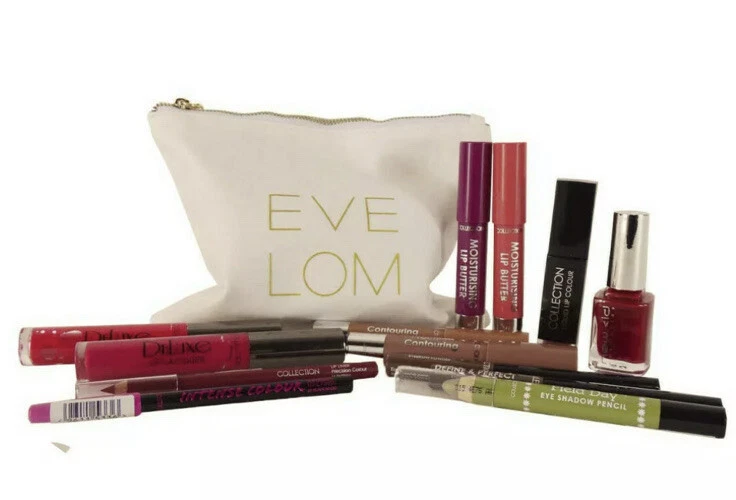 Make Up Set For Women 10 Pcs Mixed Gift Set In Eve Lom Bag
