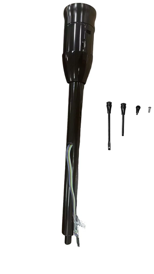 32" BLK Tilt Steering Column Floor Shift For 67 68 69 Pontiac GTO Tempest Lemans — 第 2/4 张图片