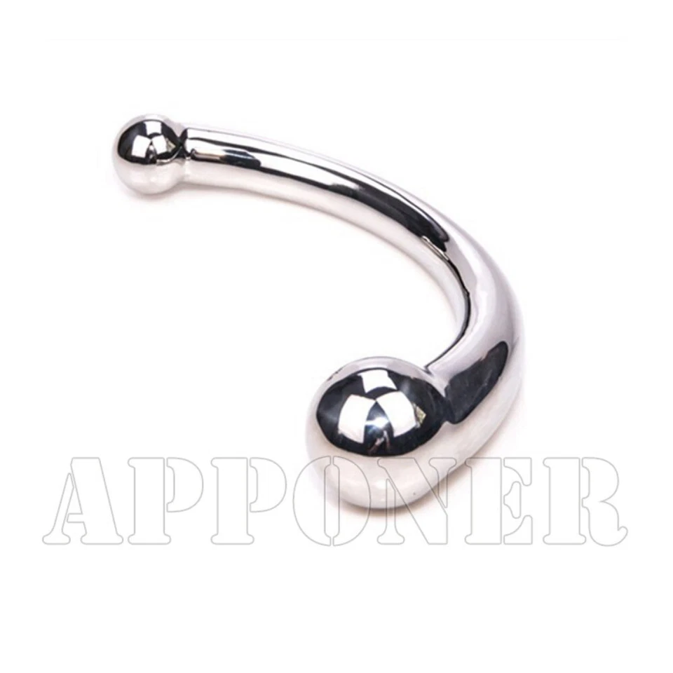 Double Ended Stainless Steel G Spot Wand Massage Stick Pure Metal Plug Sex Toy - Image 2 of 4