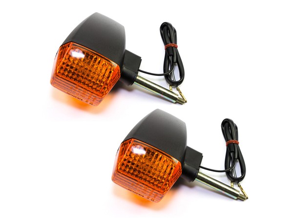 Blinker Satz Vorne E-GeprüFt 2 StüCk FüR Kawasaki GPZ 600 GPZ600 Ninja 1985-1990-image