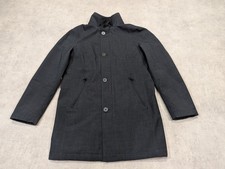 Cappotto Autografo Uomo M Grigio Trench Esercito Outdoor Smart Preppy Field Jacket M&S