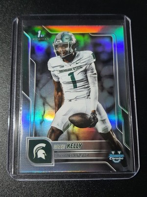 Omari Kelly - Bowman University 2025 - Michigan State - 1st - Refractor 