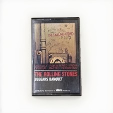 The Rolling Stones Beggars Banquet Cassette 1968 Abkco ACIT-04213 Rare London Va