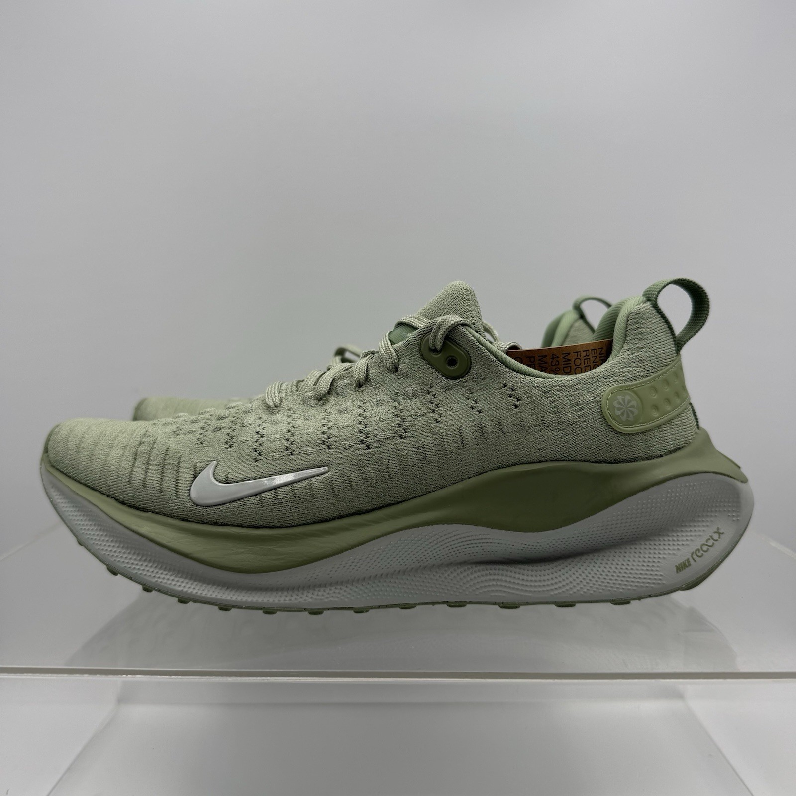 Brand New Nike ReactX Infinity Run 4 Oil Green DR2665-300 Women’s Size 7.5