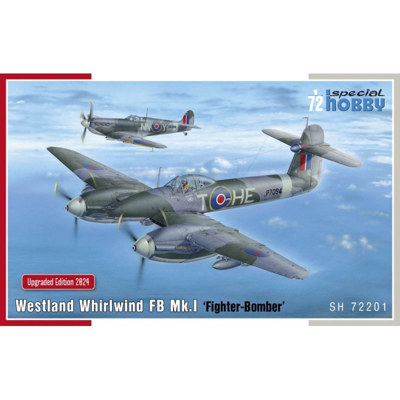 Maquette Special Hobby 72201 Westland Whirlwind FB Mk.I avion miniature