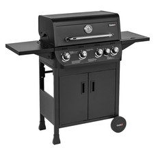 TAINO BRANDO 4+1 Gasgrill 4 Brenner Seitenkocher BBQ Grillwagen Gasgriller