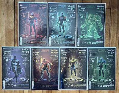 Absolute Power: Task Force VII #1-7 Dan Mora Foil Variants (Complete Set)