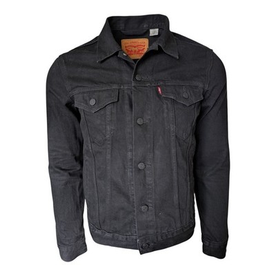 Schwarze Jeansjacke von Levi s - Größe S