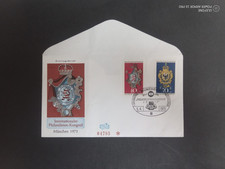 ALEMANIA FRANQUEO CUBIERTA CONGRESO FILATÉLICO MUNICH 1973