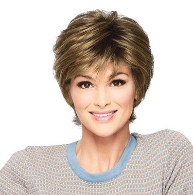 Eva Gabor Soft Romance Hairpiece, Color - GL 14-16 Honey Toast, by Hairuwear