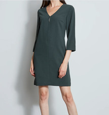 Elie Tahari Camoflage Green Shift Dress size 16 regular