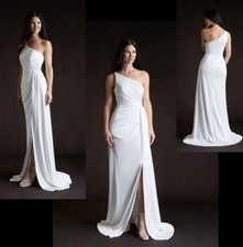 NWT Azazie Tipton Wedding Dress in Diamond White sz WD10
