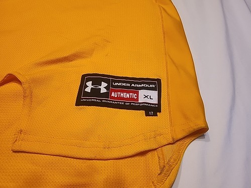 Maglia calcio Under Armour Cal Golden Bears taglio professionale autentica taglia XL #21 - Foto 2 di 9