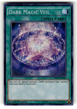 Dark Magic Veil MVP1-ENS19 1st Edition Secret Rare The Dark Side of Dimensions M