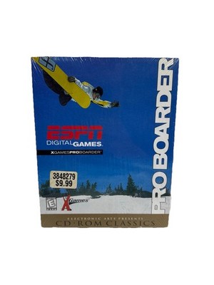 ESPN X Games Pro Boarder CD-ROM Classics (PC 1998, 1999) Big Box - Sealed