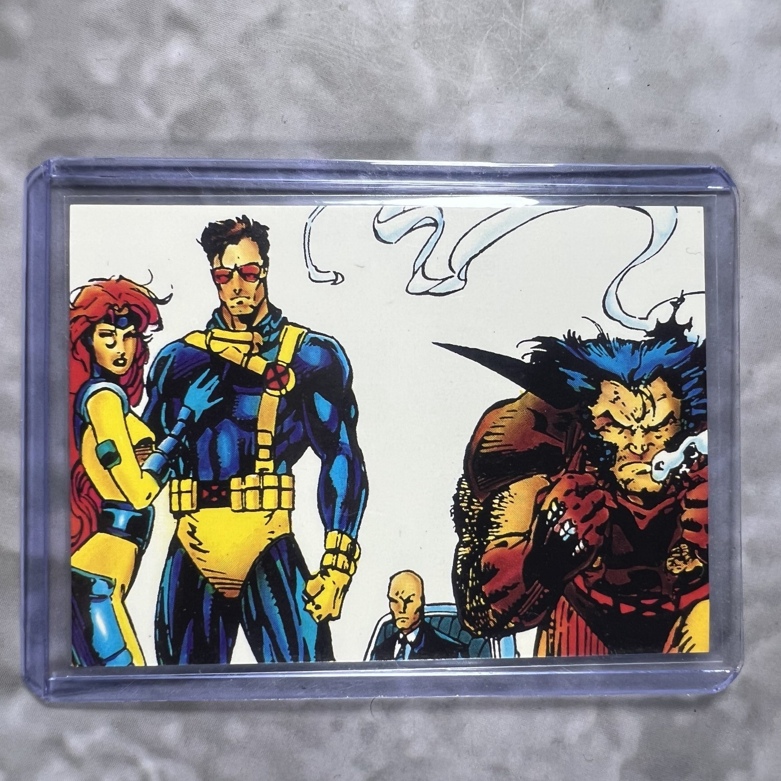 On the Move #87 Marvel 1991 Comic Images X-Men trading card — raw and PSA graded price guide