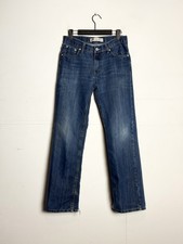 Levi's Youth Boys Blue Denim Jeans 505 Size 14 Reg 27 X 27