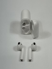 Apple AirPods 2nd generation w/ Lightning Bluetooth A2032 A2031 A1602 White Fair