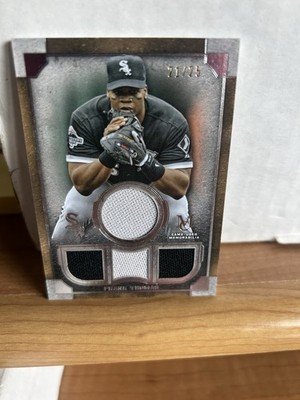 2019 Topps Museum Frank Thomas Quad Relic /25