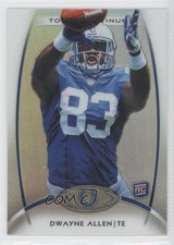 2012 Topps Platinum Rookie Dwayne Allen #129 fm0